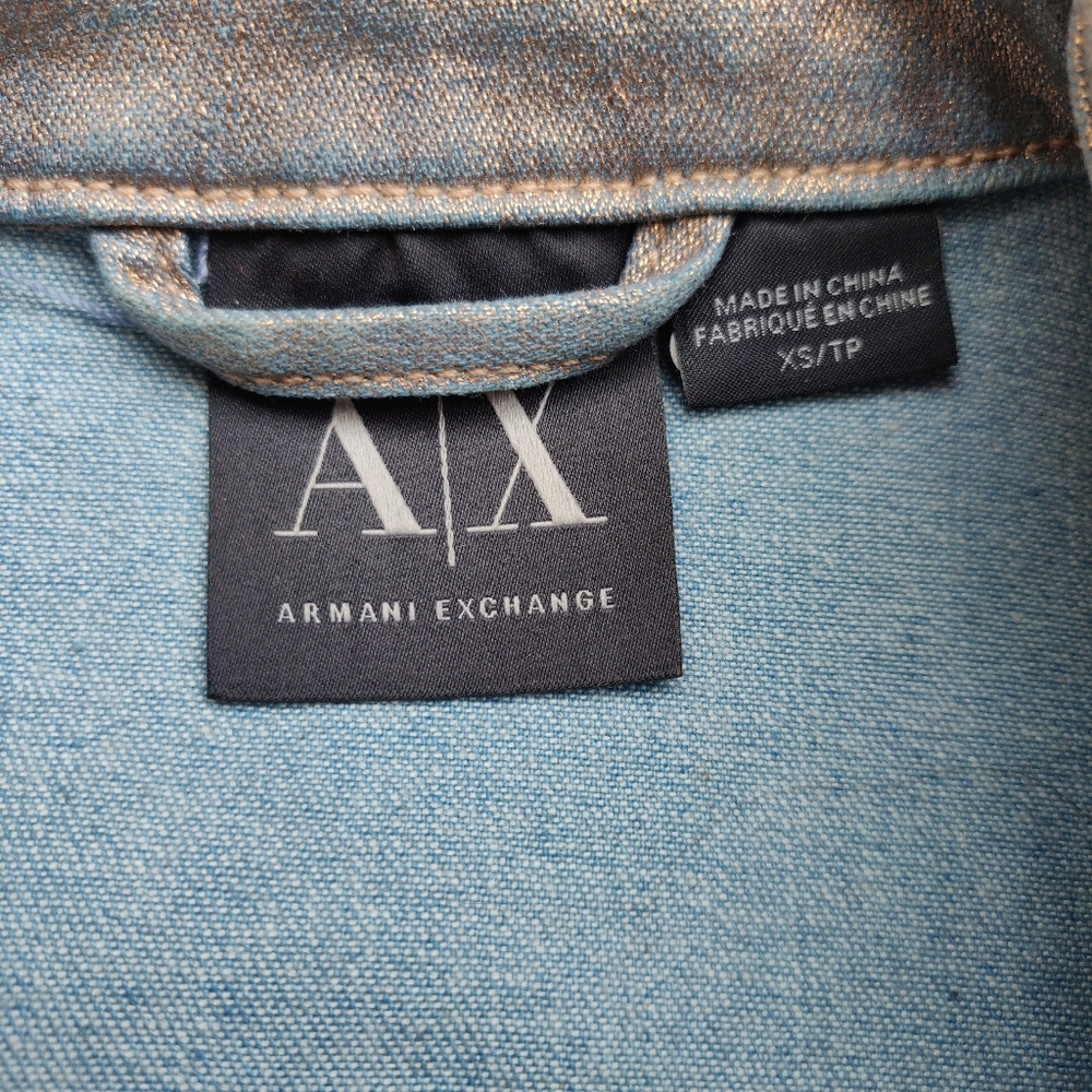 A/X Metallic Jean Jacket - Picture 7 of 8